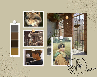 RADIANT HOSEOK + OC WEREWOLVES